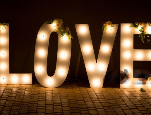 Wedding Light Up Letters